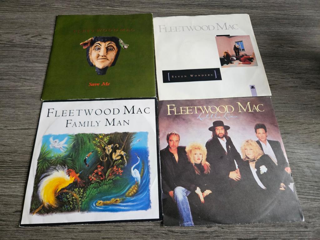 Fleetwood Mac Singles Collectie (4 stuks), Gebruikt, 7 inch, Pop, Single