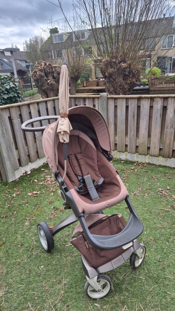 Stokke Xplory kinderwagen bruin, Ophalen