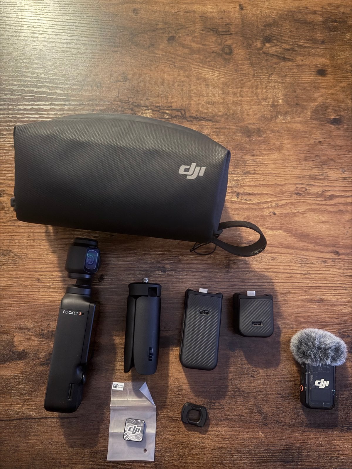 DJI Pocket 3 Set - Zo goed als nieuw, Zo goed als nieuw, Externe microfoon, Camera, Ophalen