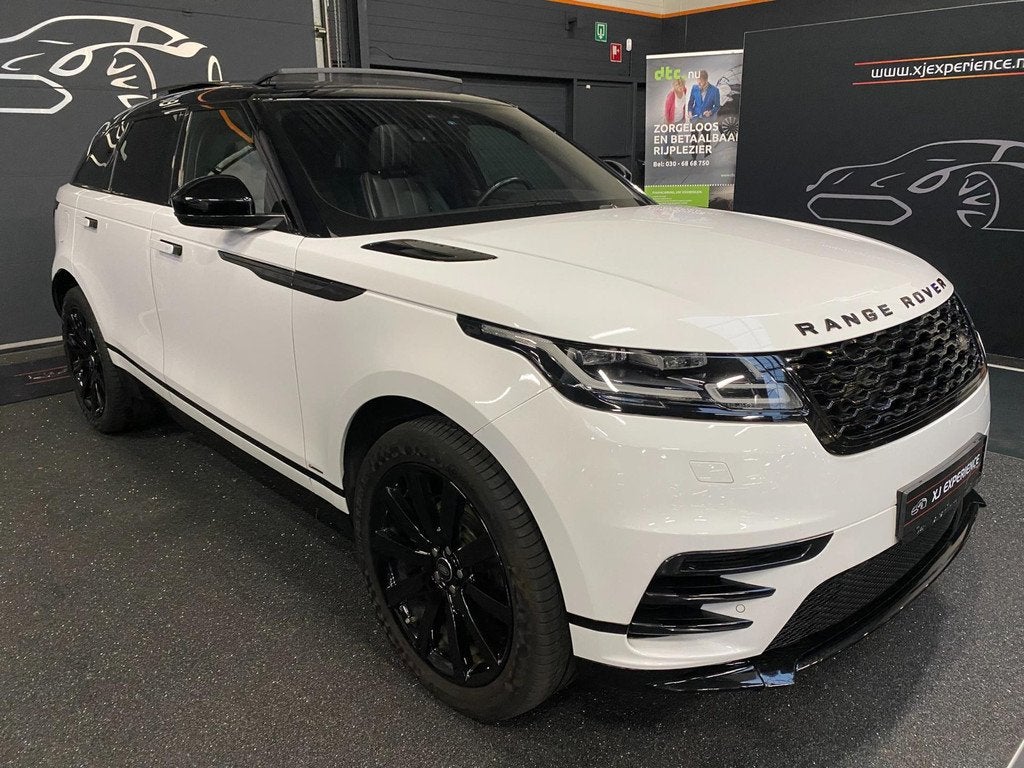 Land Rover Range Rover Velar 2.0 AWD HSE R-Dynamic PANO 241, Auto's, Land Rover, Automaat, Adaptive Cruise Control, Gebruikt, Wit