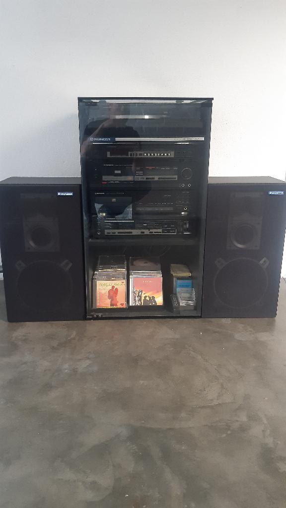 PIONEER STEREOSET (+ PLATENSPELER), Audio, Tv en Foto, Stereo-sets, Ophalen, Gebruikt, Losse componenten, Tuner of Radio