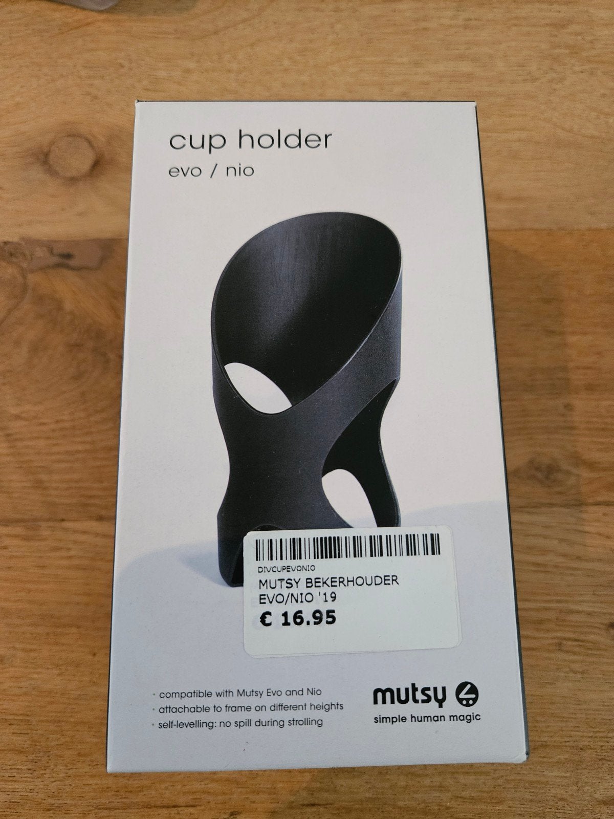 Mutsy Bekerhouder Evo/Nio - Nieuw, Ophalen of Verzenden, Nieuw, Mutsy