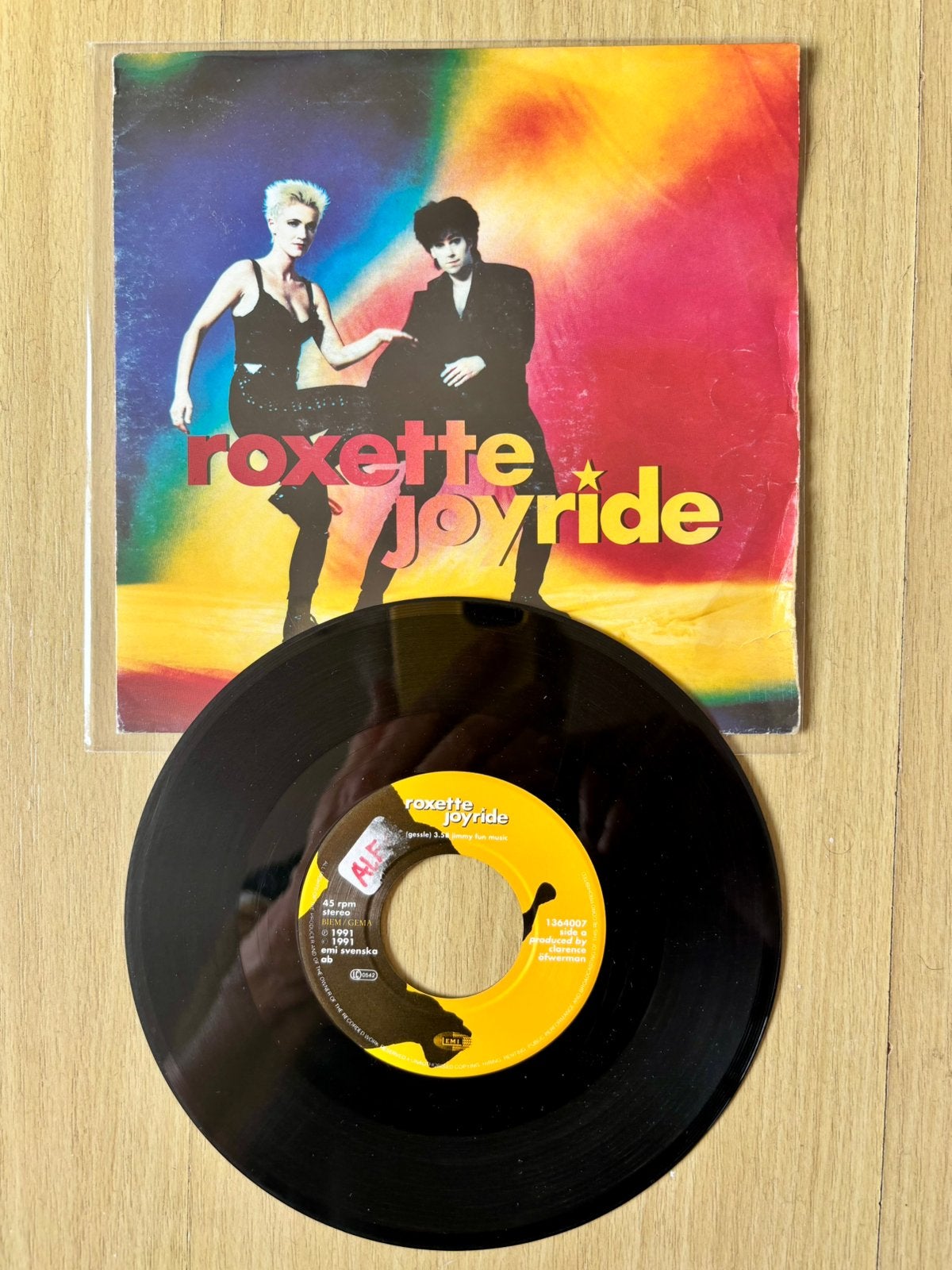 Roxette - joyride, Ophalen of Verzenden, Gebruikt, 7 inch