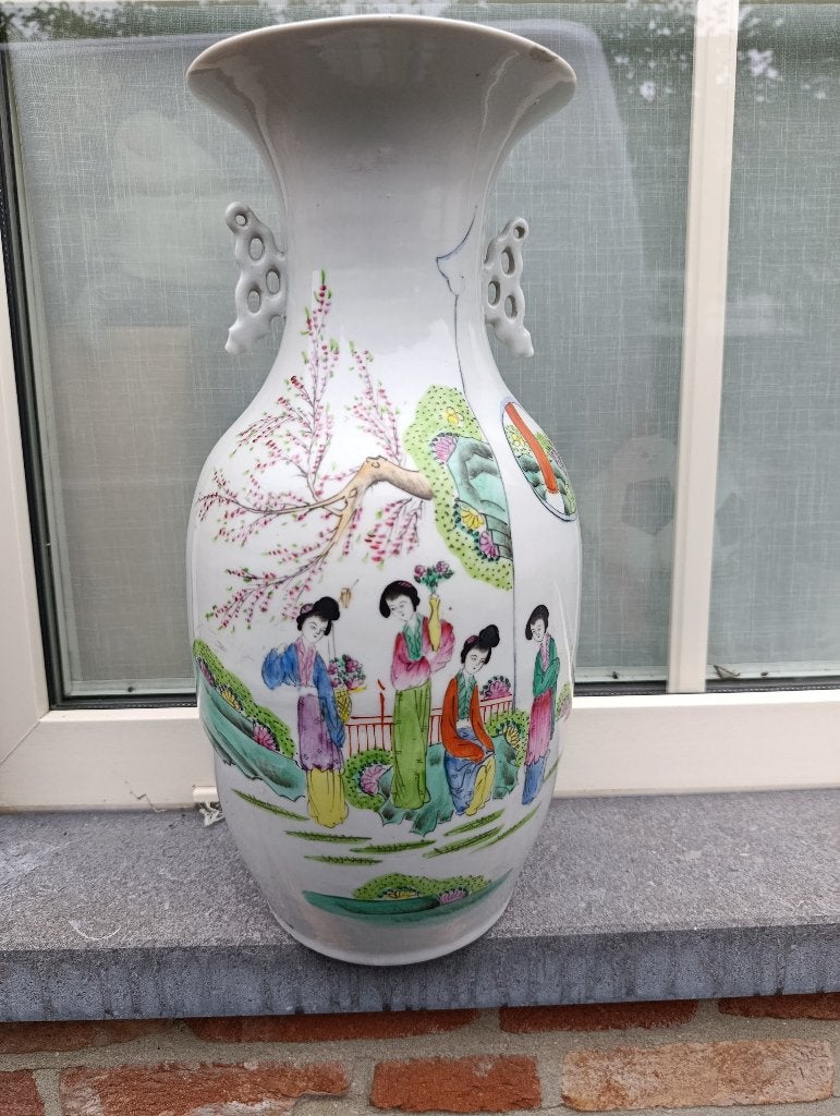 Oude chinese vaas, Ophalen of Verzenden