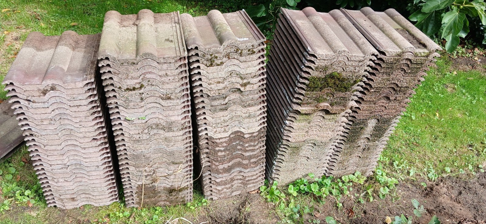 151 gebruikte sneldek dakpannen, Ophalen, Gebruikt, 15 m² of meer, Dakpannen
