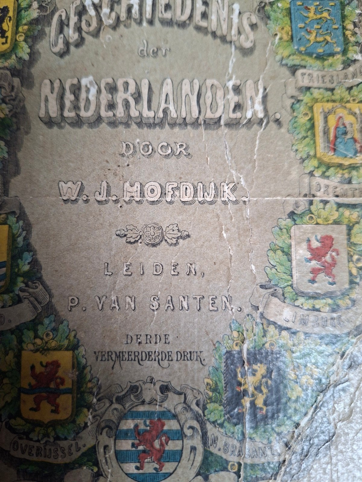 Schets van de Geschiedenis der Nederlanden - W.J. Hofdijk, Boeken, Ophalen of Verzenden, 19e eeuw, Gelezen, W.J. Hofdijk
