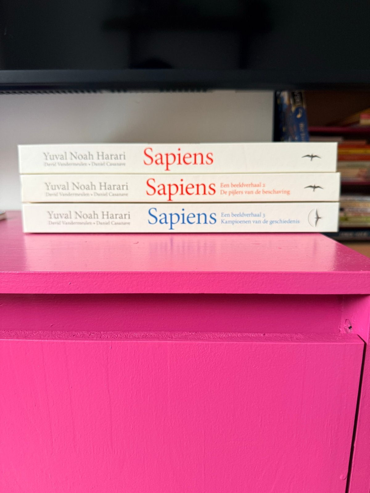 Sapiens Graphic Novel Trilogie - Yuval Noah Harari, Ophalen of Verzenden, Gelezen, Nederland