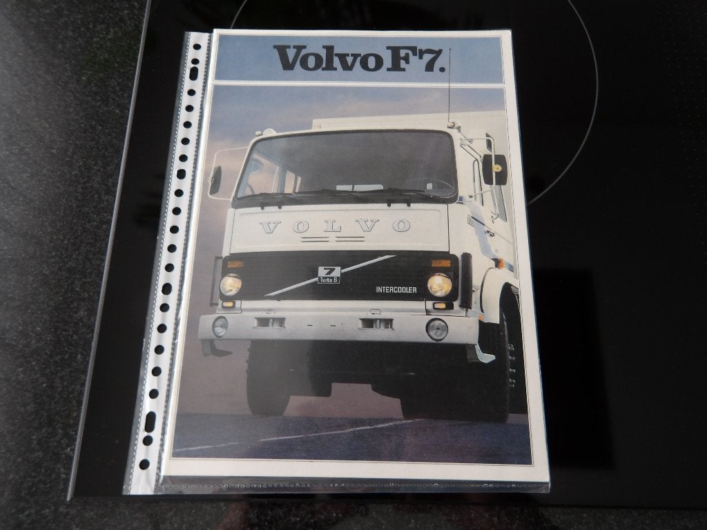 Volvo F7 Intercooler Brochure - Origineel, Volvo, Zo goed als nieuw, Volvo, Ophalen of Verzenden