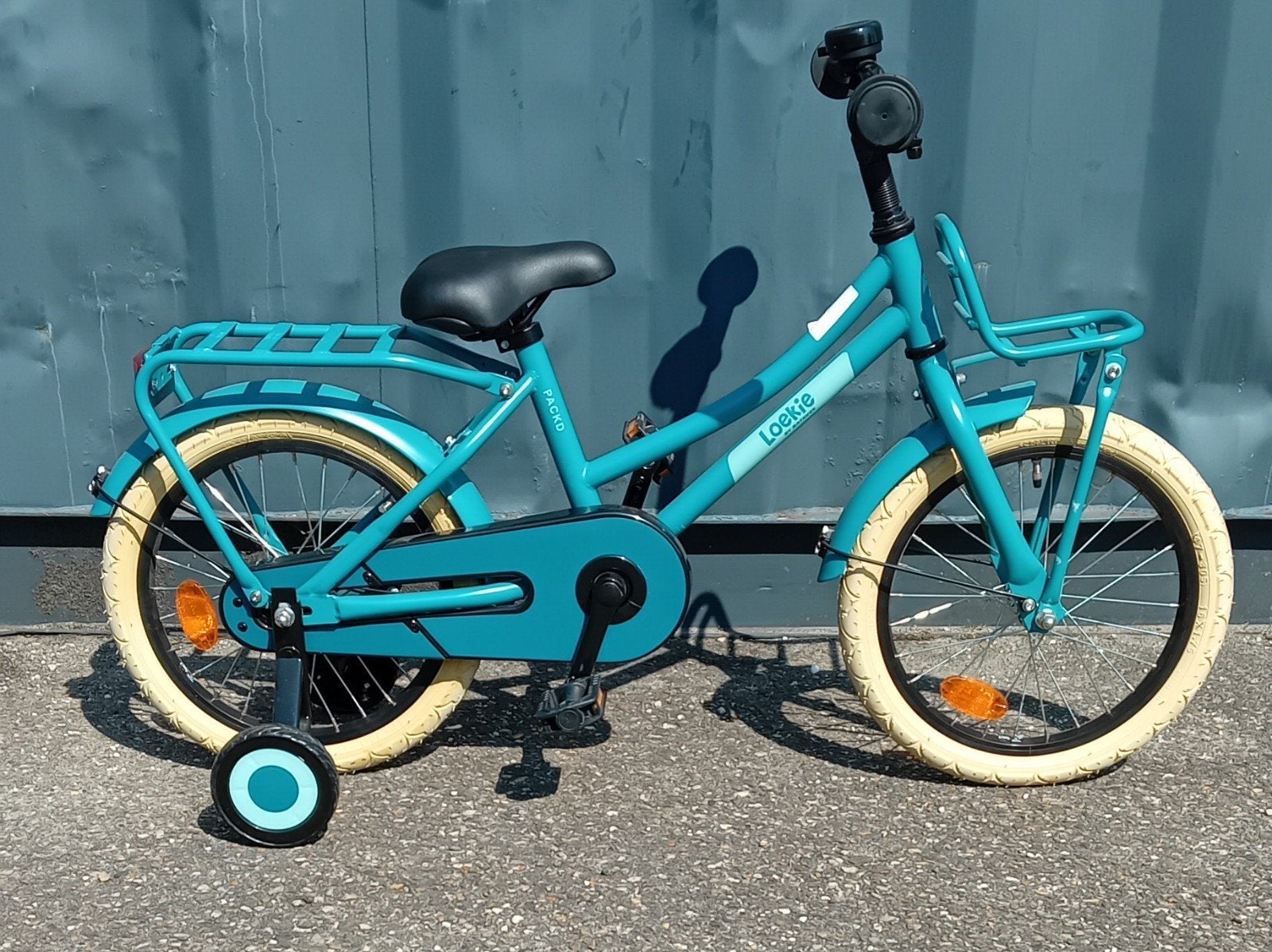 Loeki Packd Kinderfiets 16 inch - Nieuw met lichte kras, Fietsen en Brommers, Ophalen, Nieuw, 16 tot 20 inch, Loeki Packd