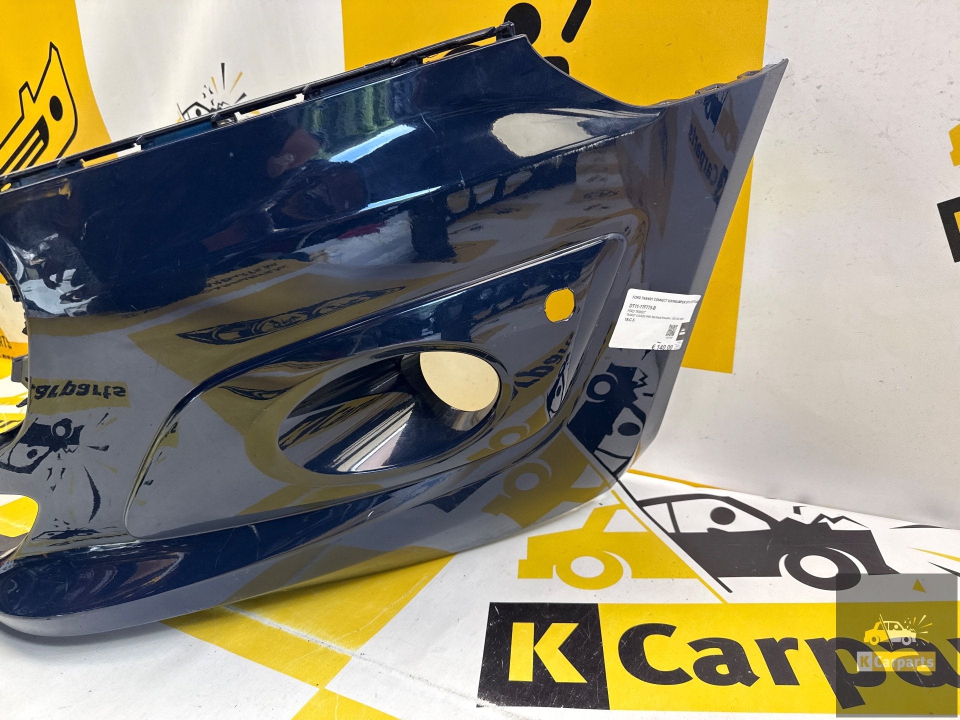 FORD TRANSIT CONNECT VOORBUMPER DT11-17F775-B, Gebruikt, Voor, Info@ford.com, Ophalen of Verzenden