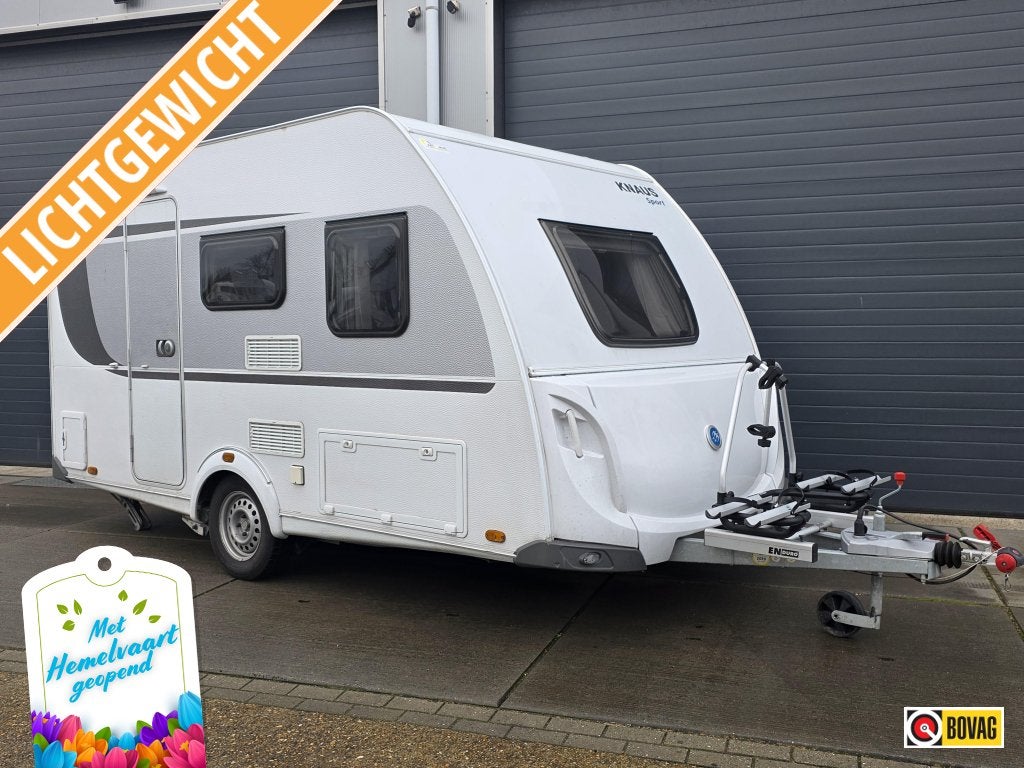 Knaus Sport 400 QD incl Bovag beurt/garantie, Bedrijf, Treinzit, 750 - 1000 kg, 4 tot 5 meter