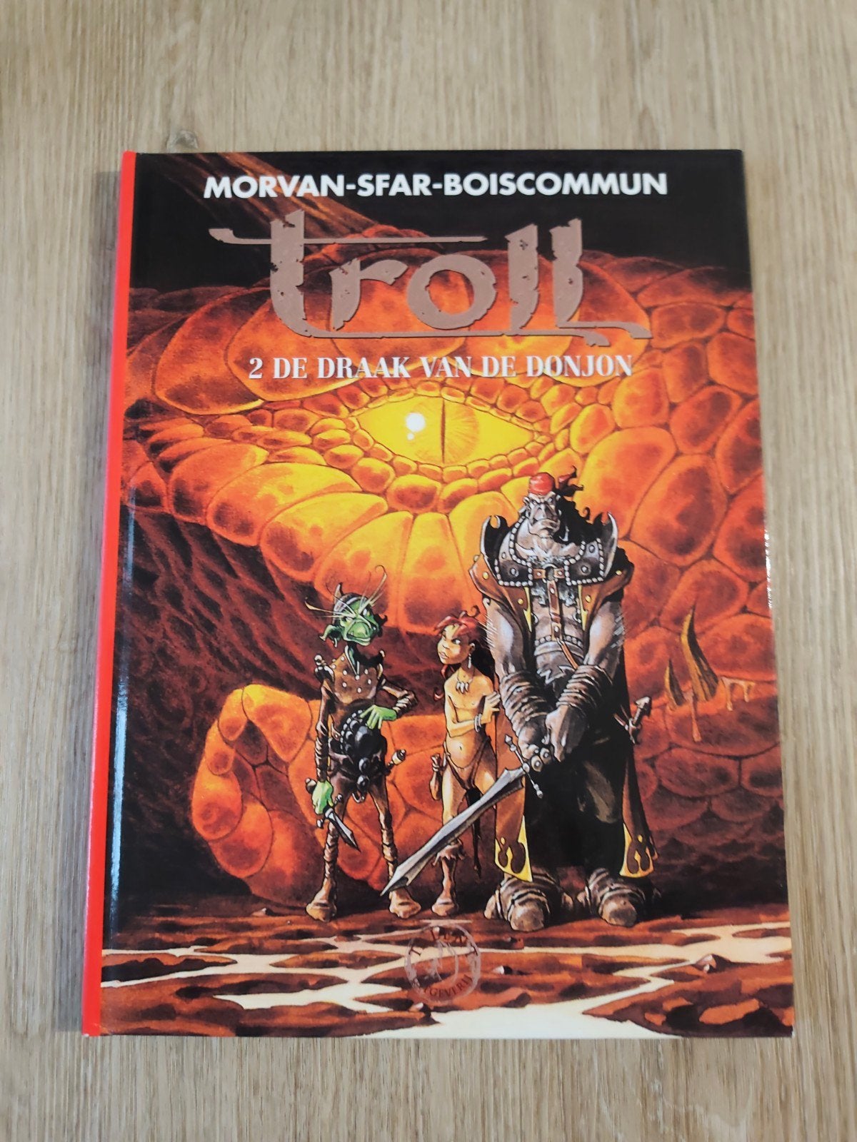 Troll: 2 De Draak van de Donjon - Morvan, Sfar, Boiscommun, Ophalen of Verzenden, Gelezen, Morvan, Sfar, Boiscommun