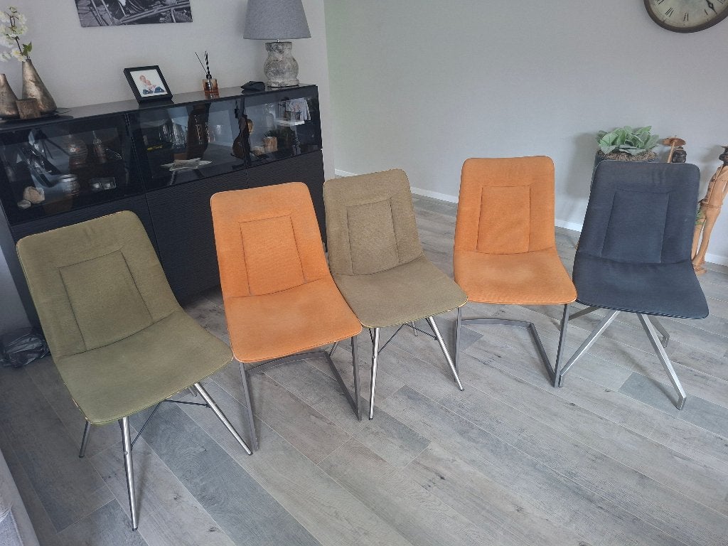 eetkamerstoel, Ophalen, Gebruikt, Modern, Vijf, Zes of meer stoelen