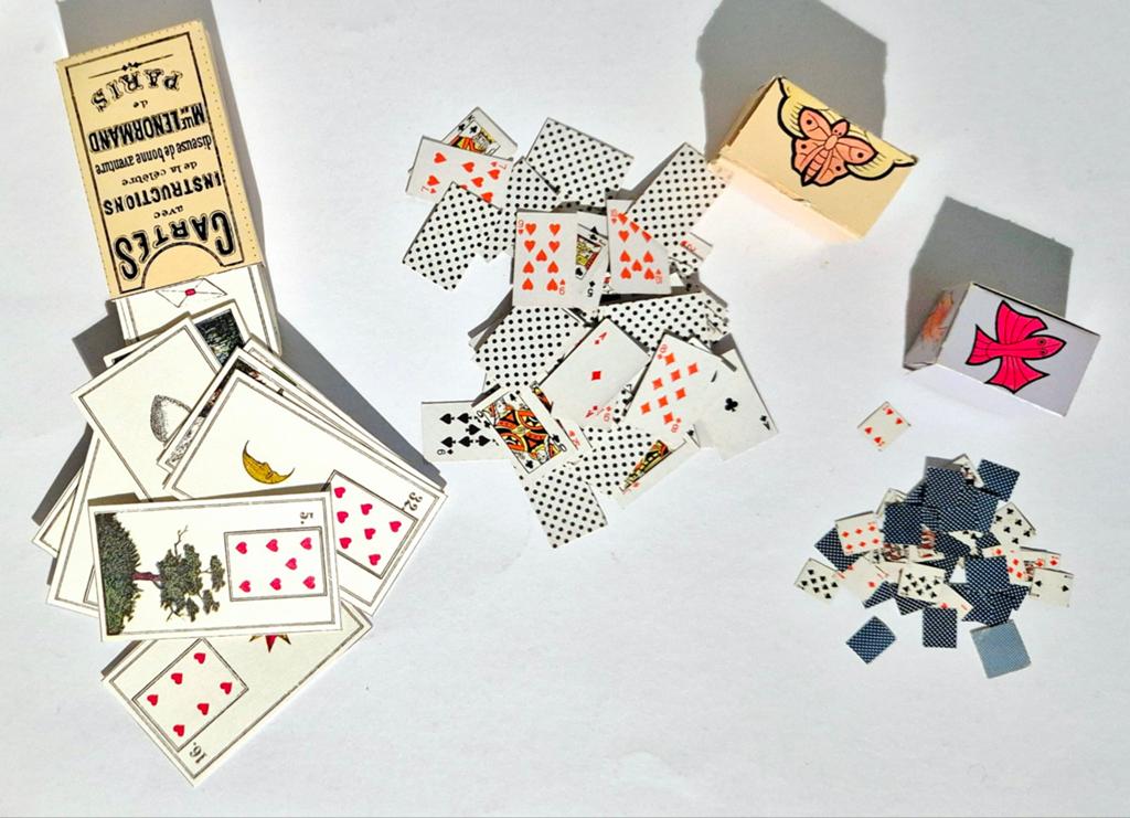 3x Kaartspel voor pop, poppenhuis, Barbie vintage speelkaart, Verzamelen, Poppenhuizen en Toebehoren, Ophalen of Verzenden, Zo goed als nieuw