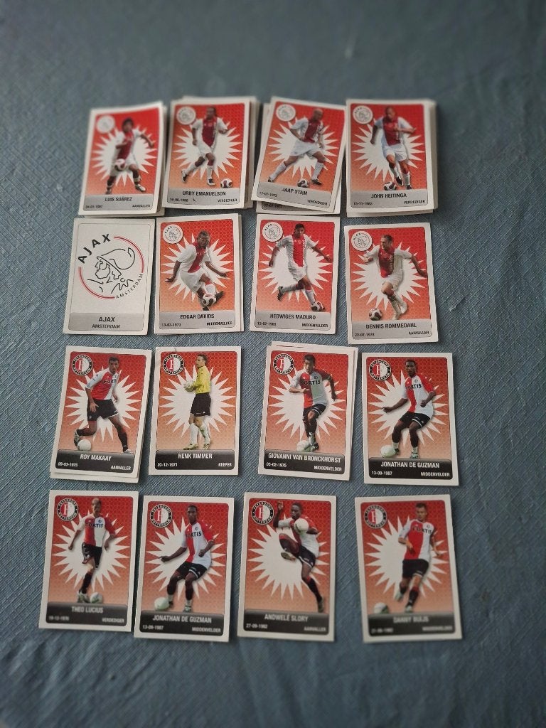 Voetbalkaarten eredivisie 2007/2008, Verzenden