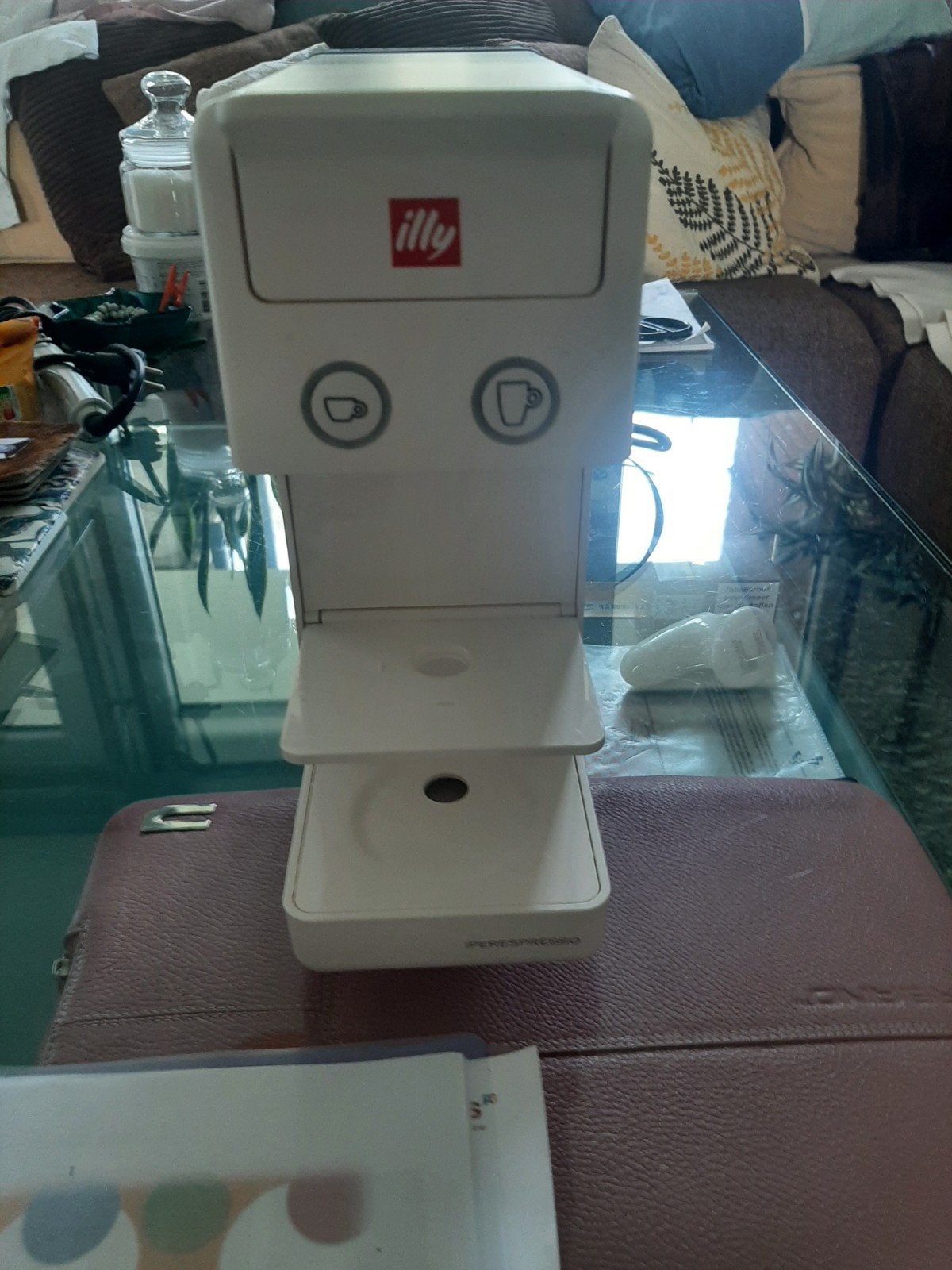 Illy Francis Francis Y3.2 Iperespresso Koffiezetapparaat, Koffiepads en cups, Espresso apparaat, Ophalen of Verzenden, Zo goed als nieuw