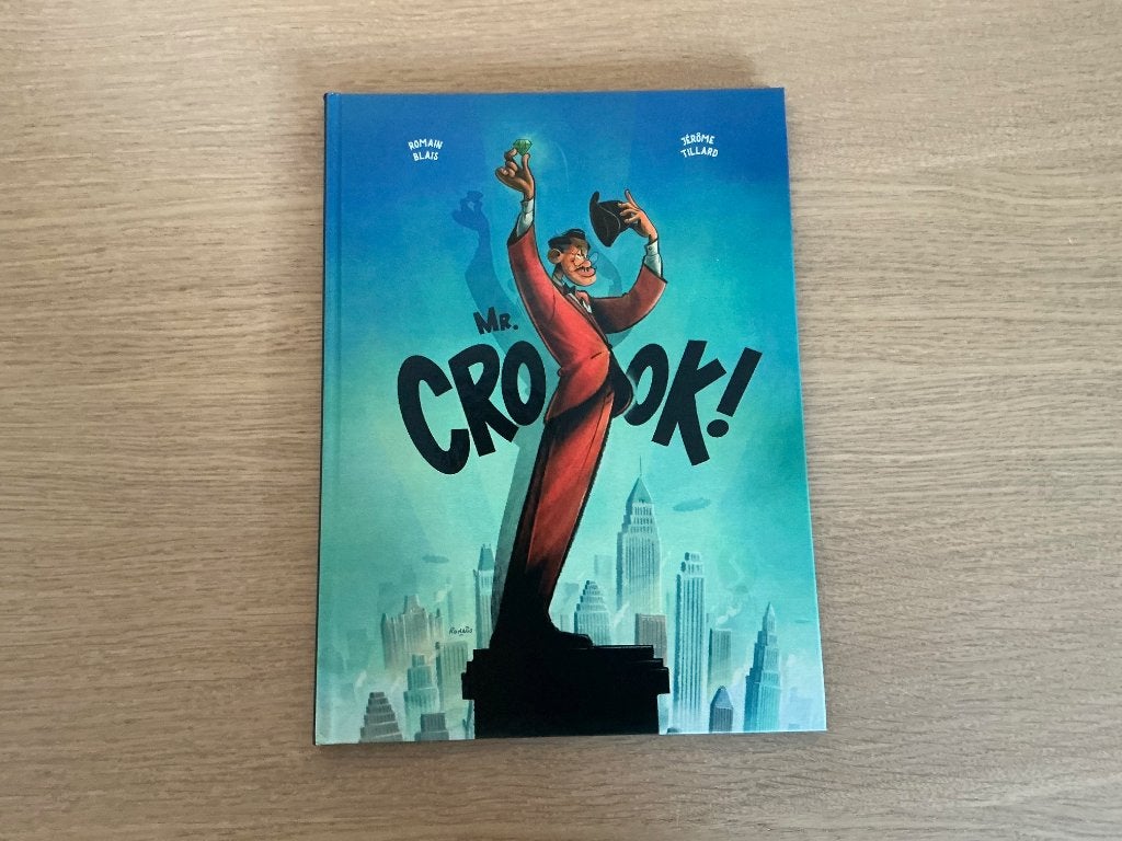 Mr. Crook Hardcover, Eén stripboek, Ophalen of Verzenden, Zo goed als nieuw