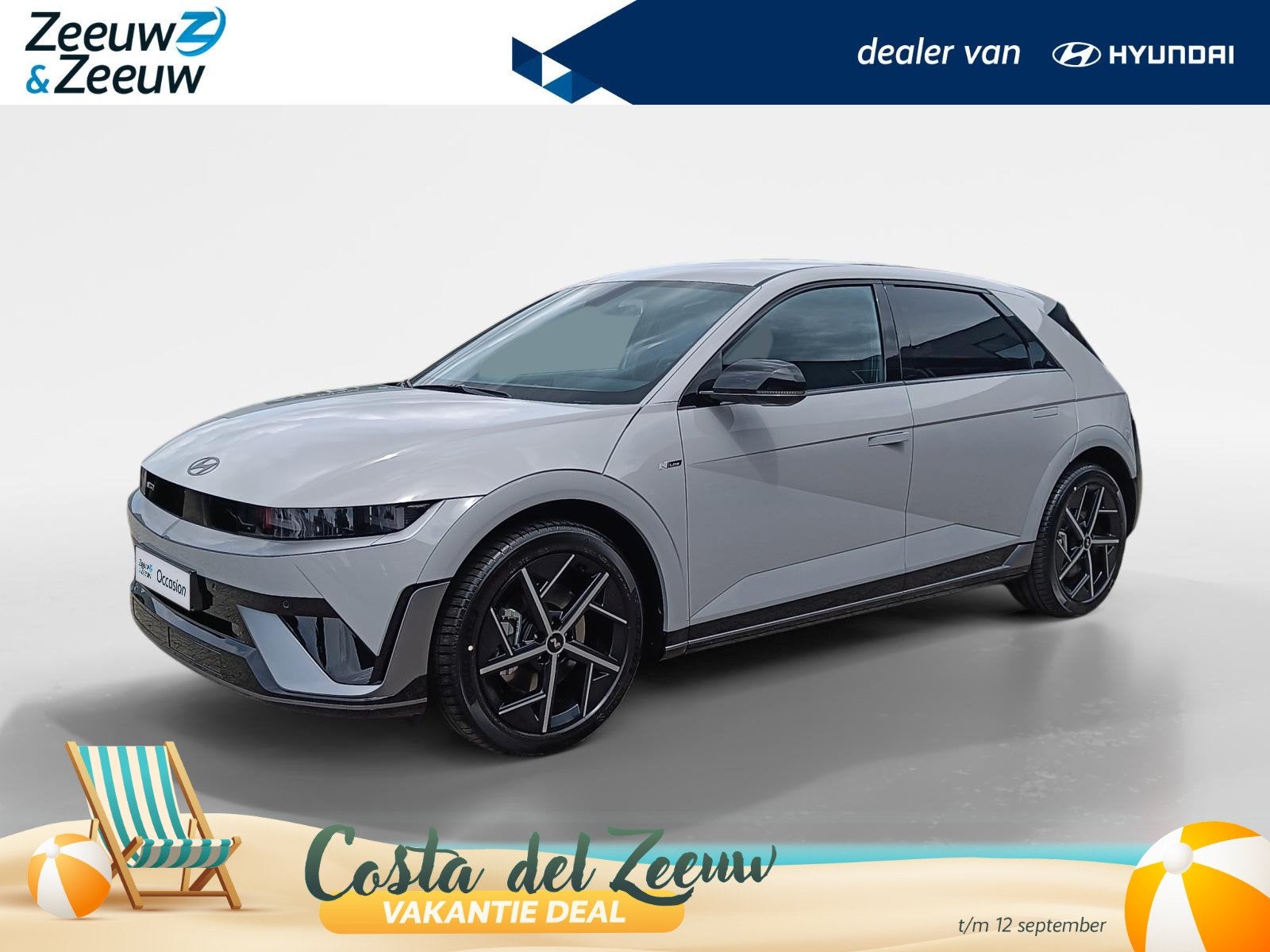 Hyundai IONIQ 5 N Line Business 84 kWh |, Auto's, Hyundai, Automaat, Achterwielaandrijving, Zwart, IONIQ 5
