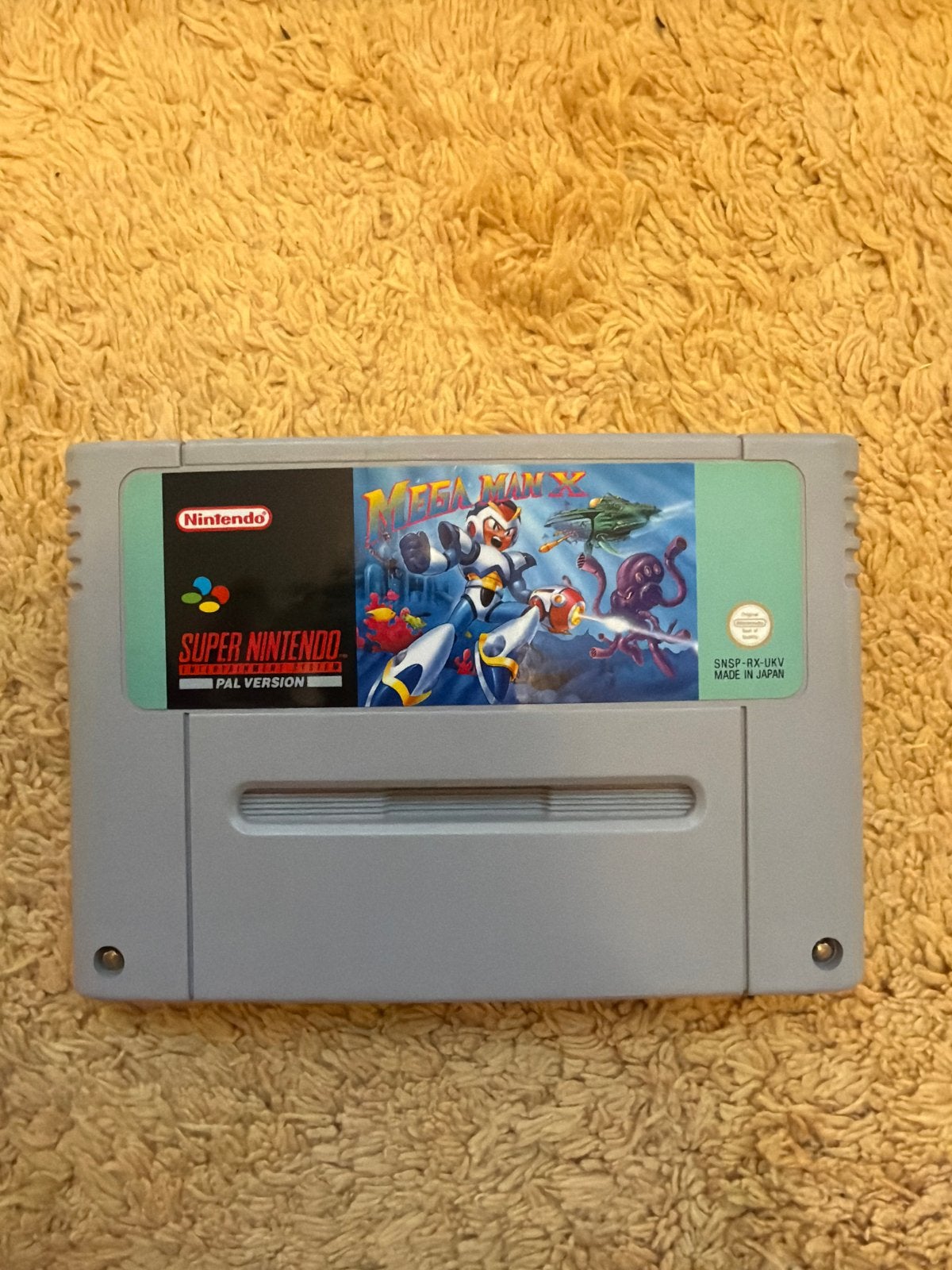 Mega Man X - Super Nintendo (SNES) - Origineel & Werkend, Spelcomputers en Games, Games | Nintendo Super NES, Gebruikt, Avontuur en Actie