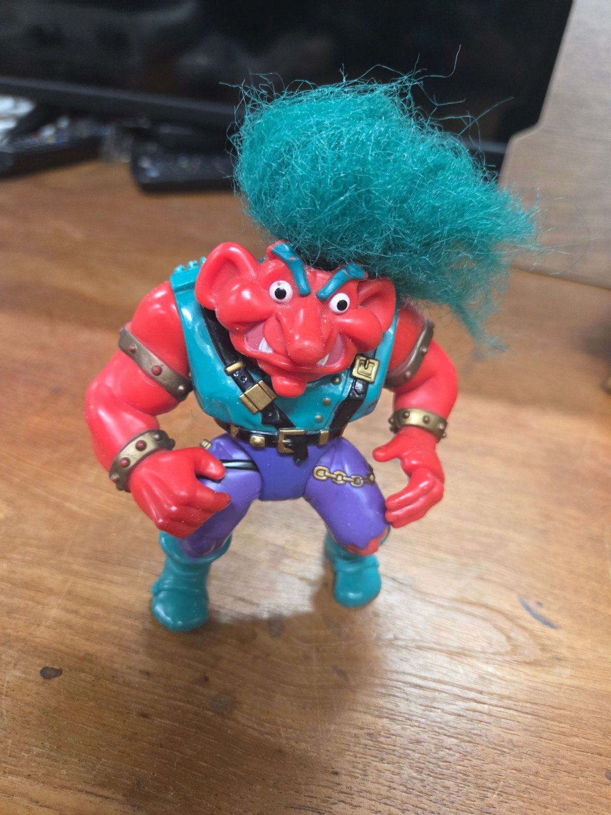 Vegar the Champion figure Troll warriors 1992 applause, Gebruikt, ., Ophalen of Verzenden, .