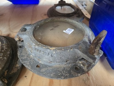 patrijspoort knevel gebroken 350 mm, Watersport en Boten, Niet ingevuld, Gebruikt, Niet ingevuld, Niet ingevuld