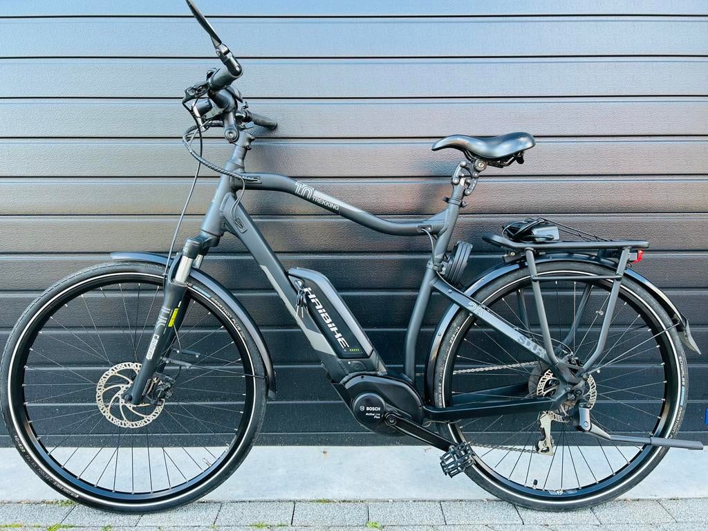 Haibike herenfiets 61cm bosch active line plus 400wh frame, Ophalen of Verzenden, Zo goed als nieuw, Minder dan 10 versnellingen