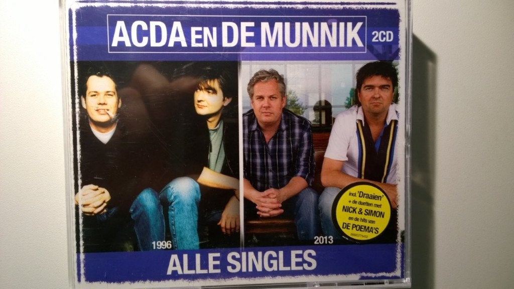Acda en de Munnik - Alle Singles 1996-2013, Ophalen of Verzenden, Zo goed als nieuw, Pop