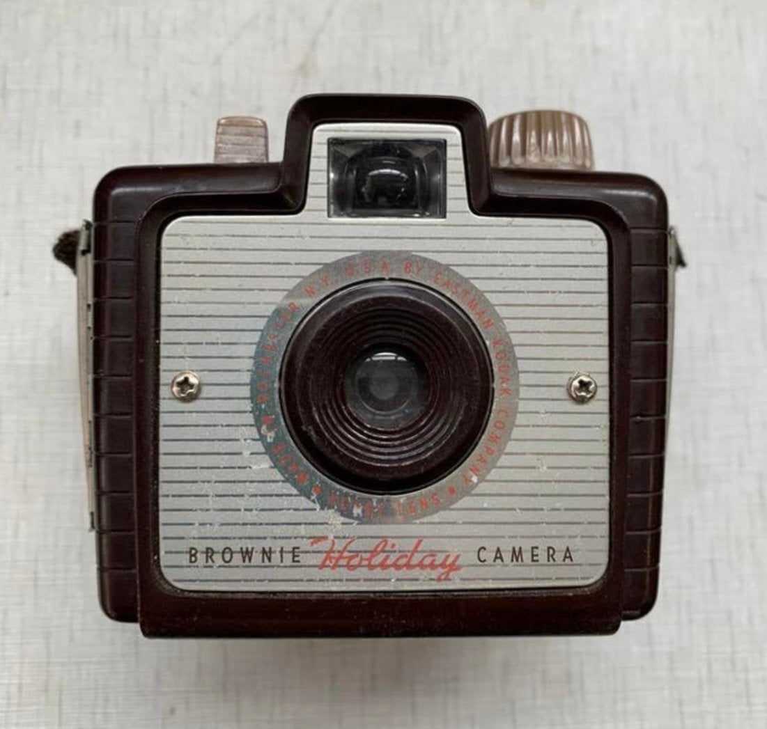 Camera vintage Kodak Brownie Holiday camera verzamelobject, Verzenden, Compact, Kodak