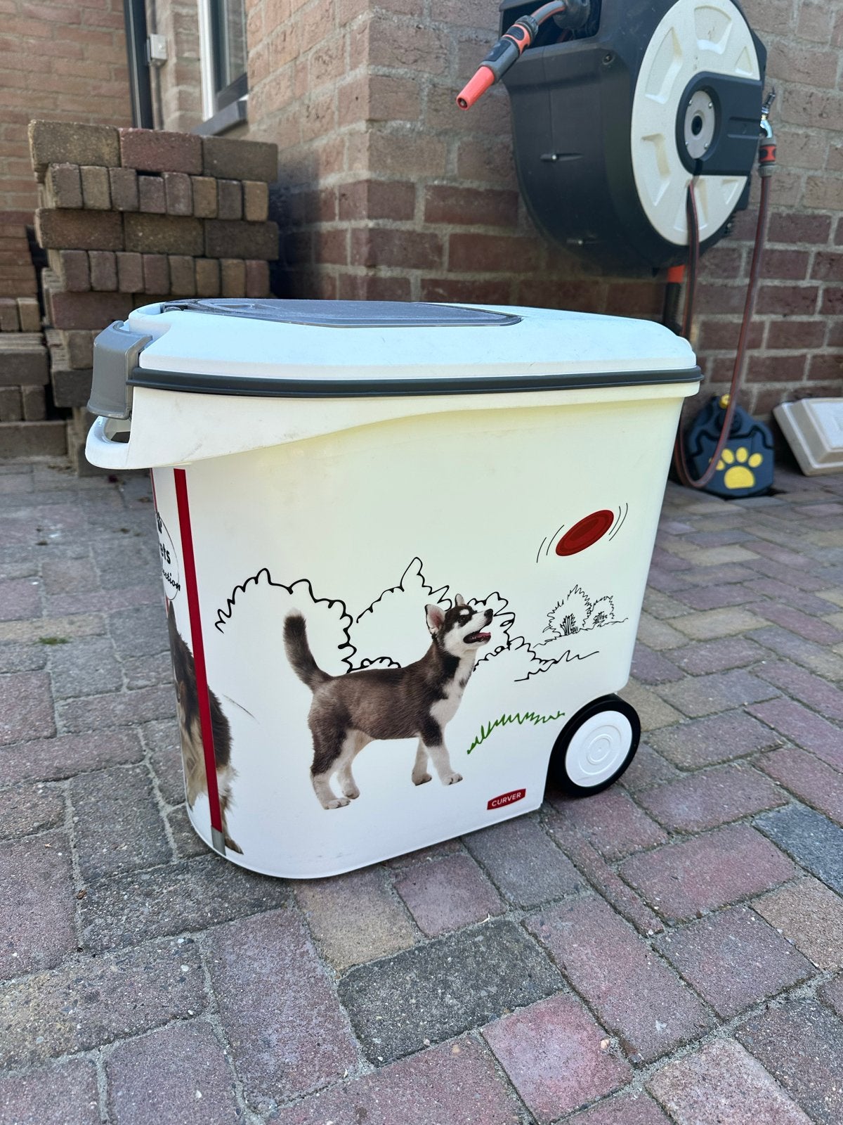 Voer container /brokken bewaarbak 12 kg, Ophalen, Hond