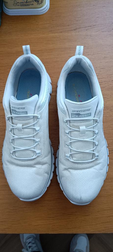 Skechers Wit, Skechers, Wit, Ophalen of Verzenden, Sneakers of Gympen
