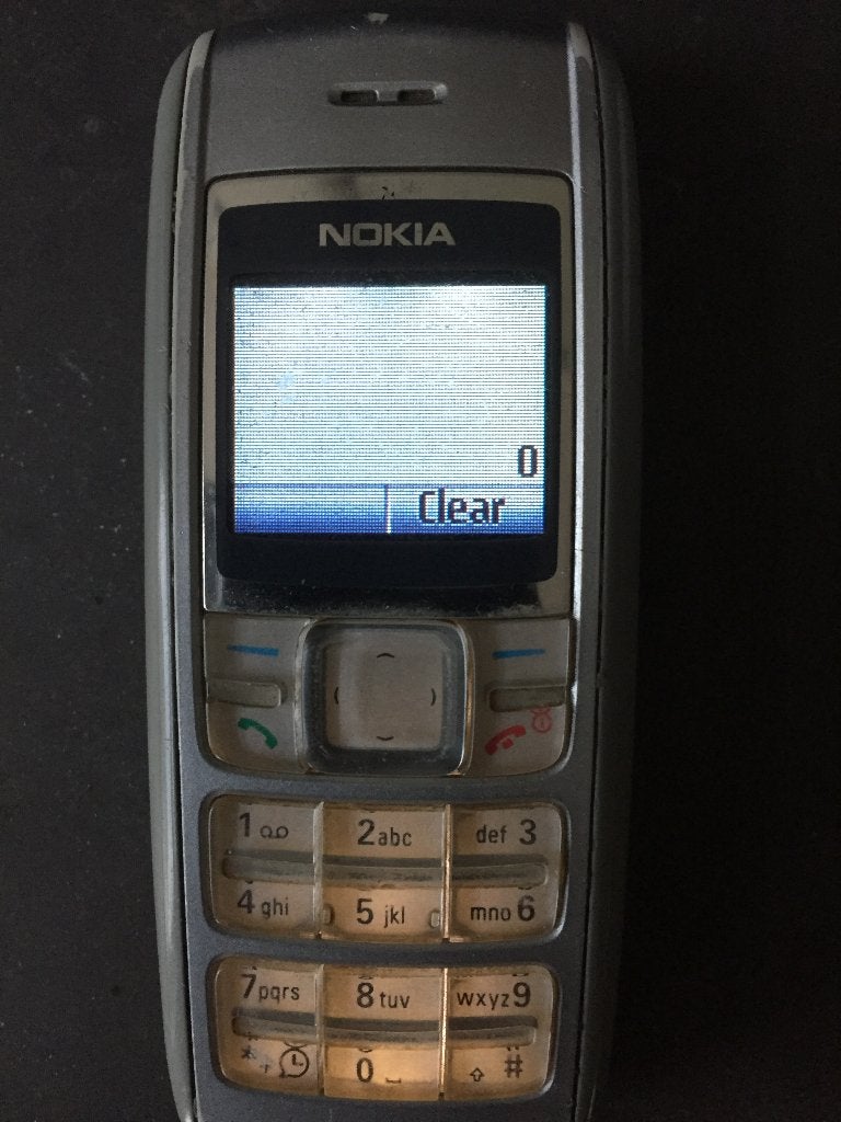 Te koop Nokia 1600, Ophalen of Verzenden, Gebruikt, Geen camera, Fysiek toetsenbord