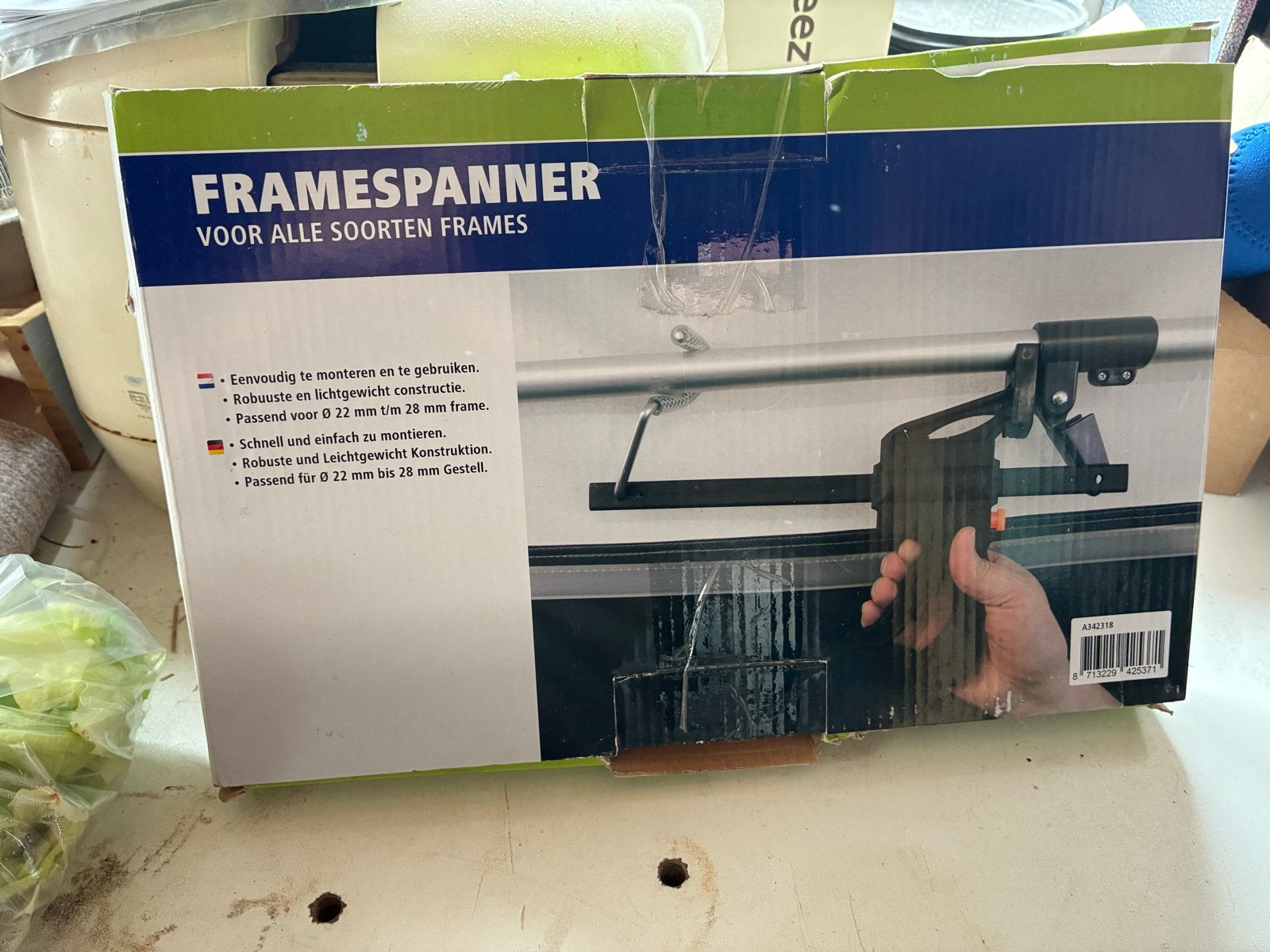 Framespanner voor alle soorten frames, Ophalen, Zo goed als nieuw