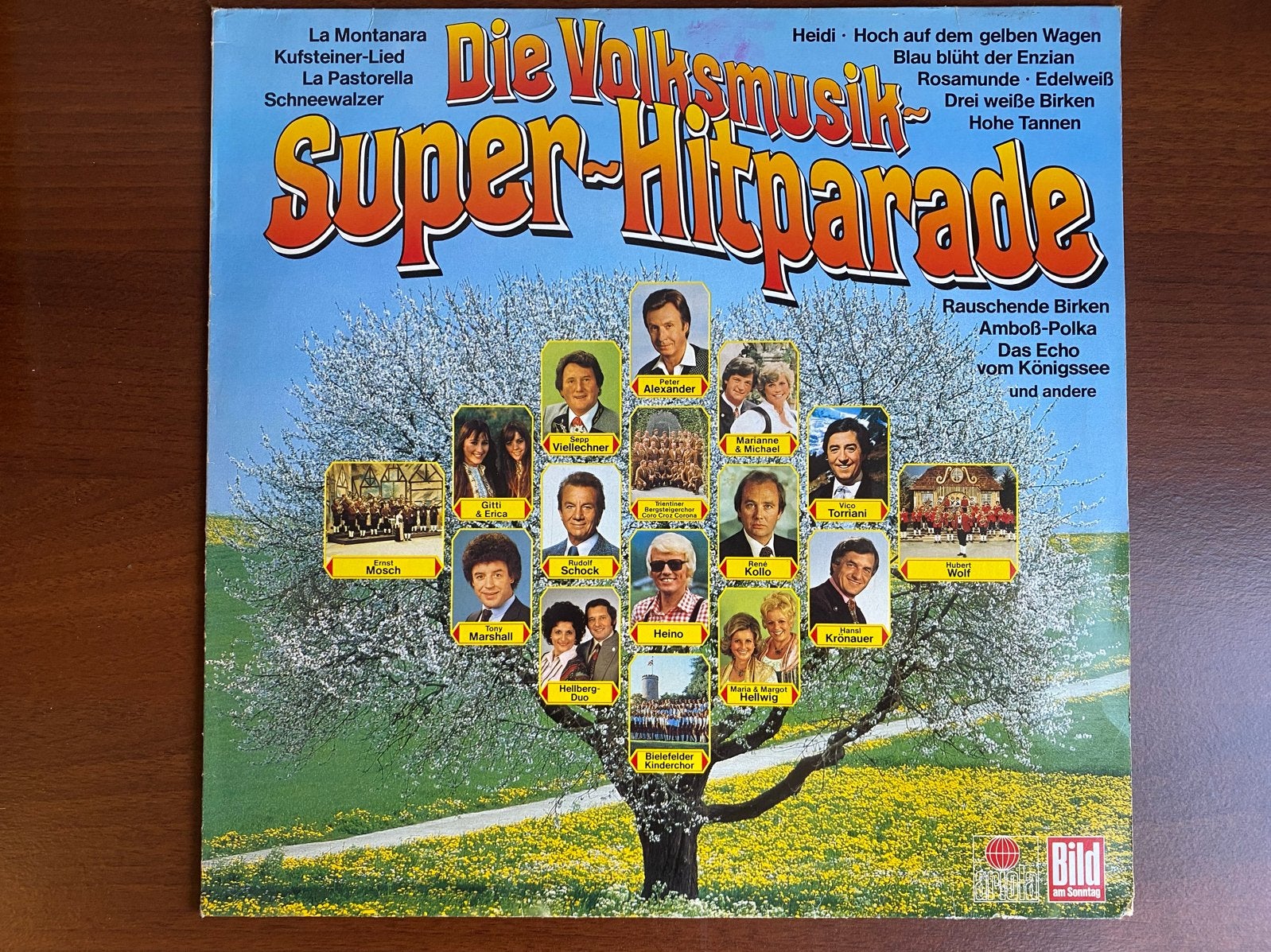 Die Volksmusik Super Hitparade LP, Ophalen of Verzenden, Gebruikt