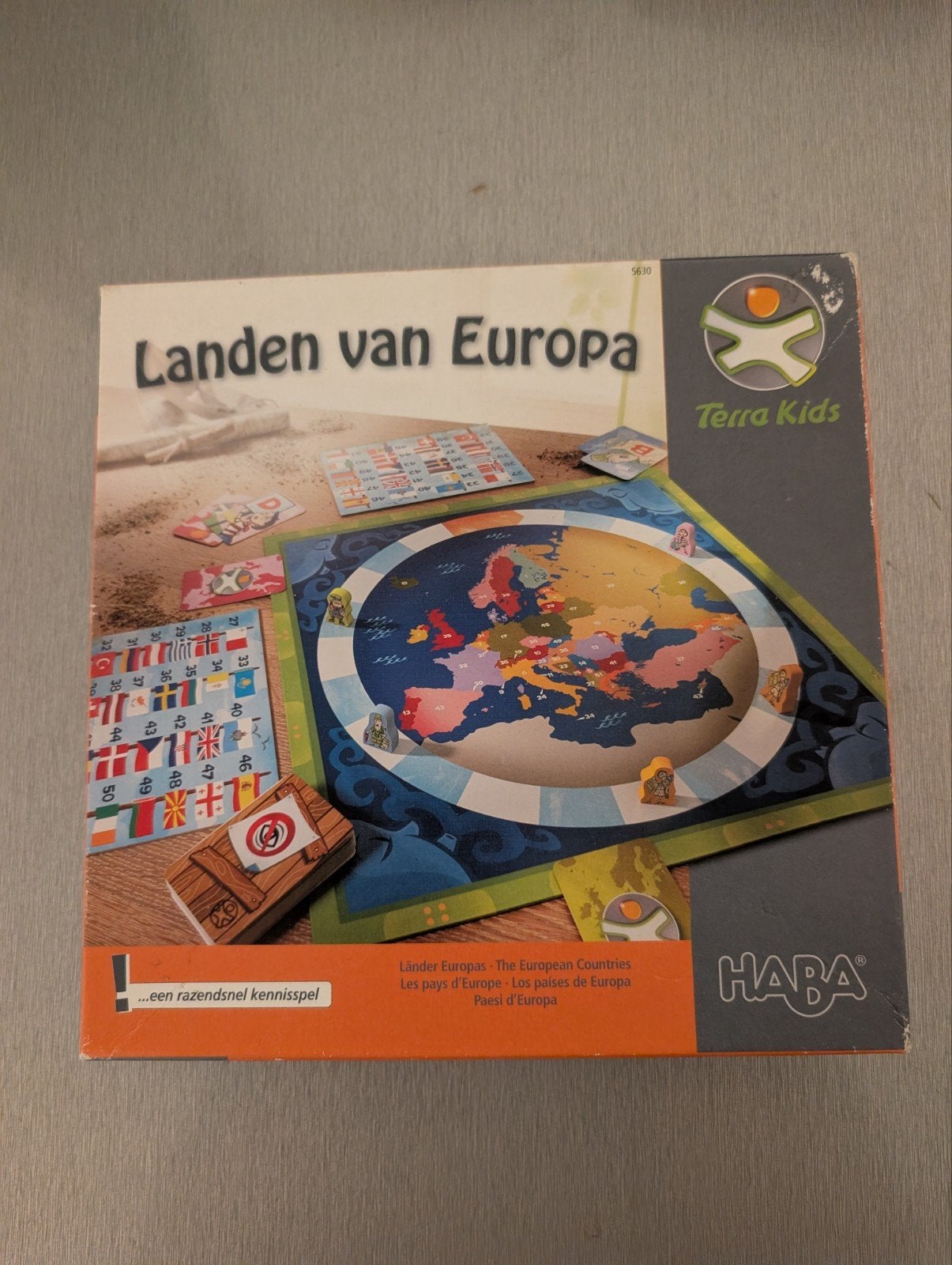 HABA Terra Kids Landen van Europa - Educatief Spel, Ophalen of Verzenden, Gebruikt, Puzzelen