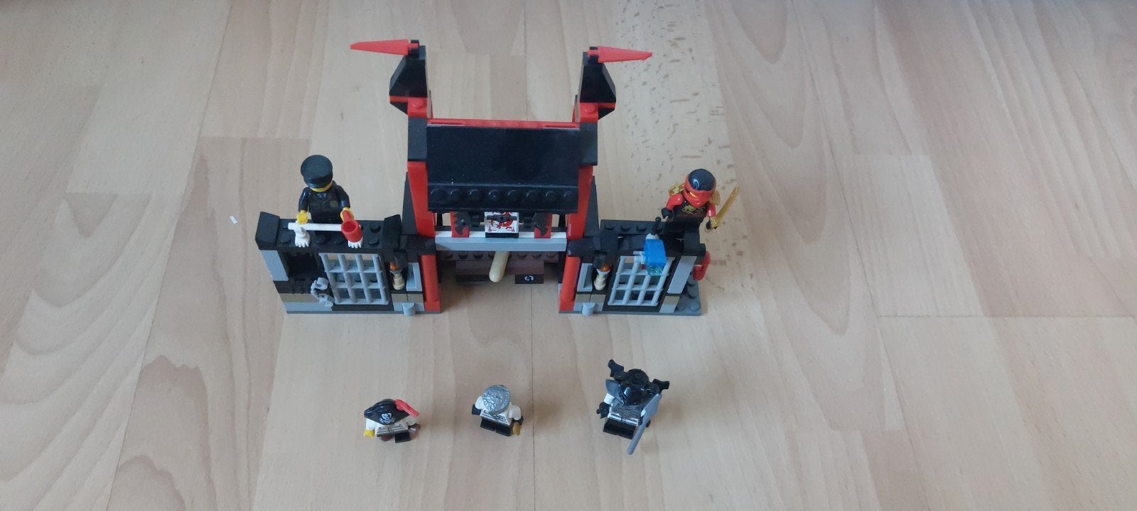 Lego Ninjago 70591 Escape from Kryptarium compleet, Ophalen of Verzenden, Gebruikt, Overige merken