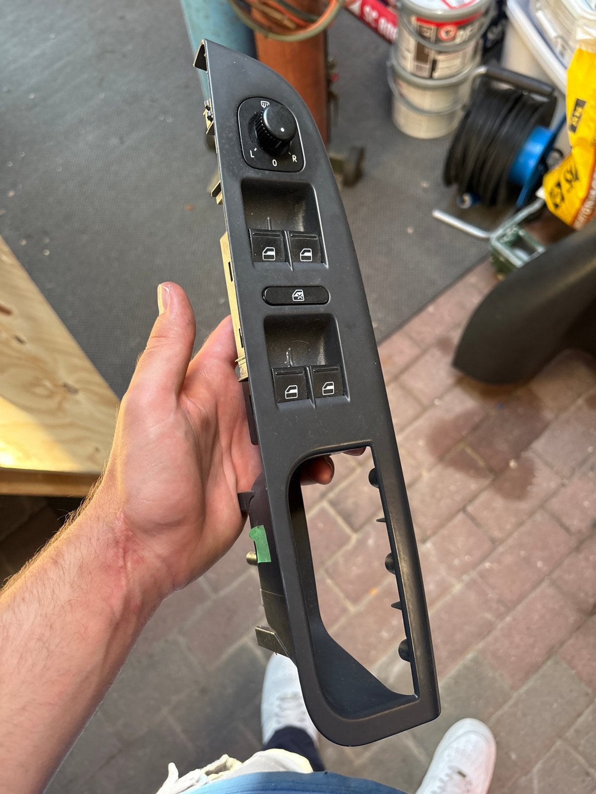VW Golf 5 Raambedieningspaneel - Mooie Staat, Auto-onderdelen, Ophalen of Verzenden, Gebruikt, Volkswagen