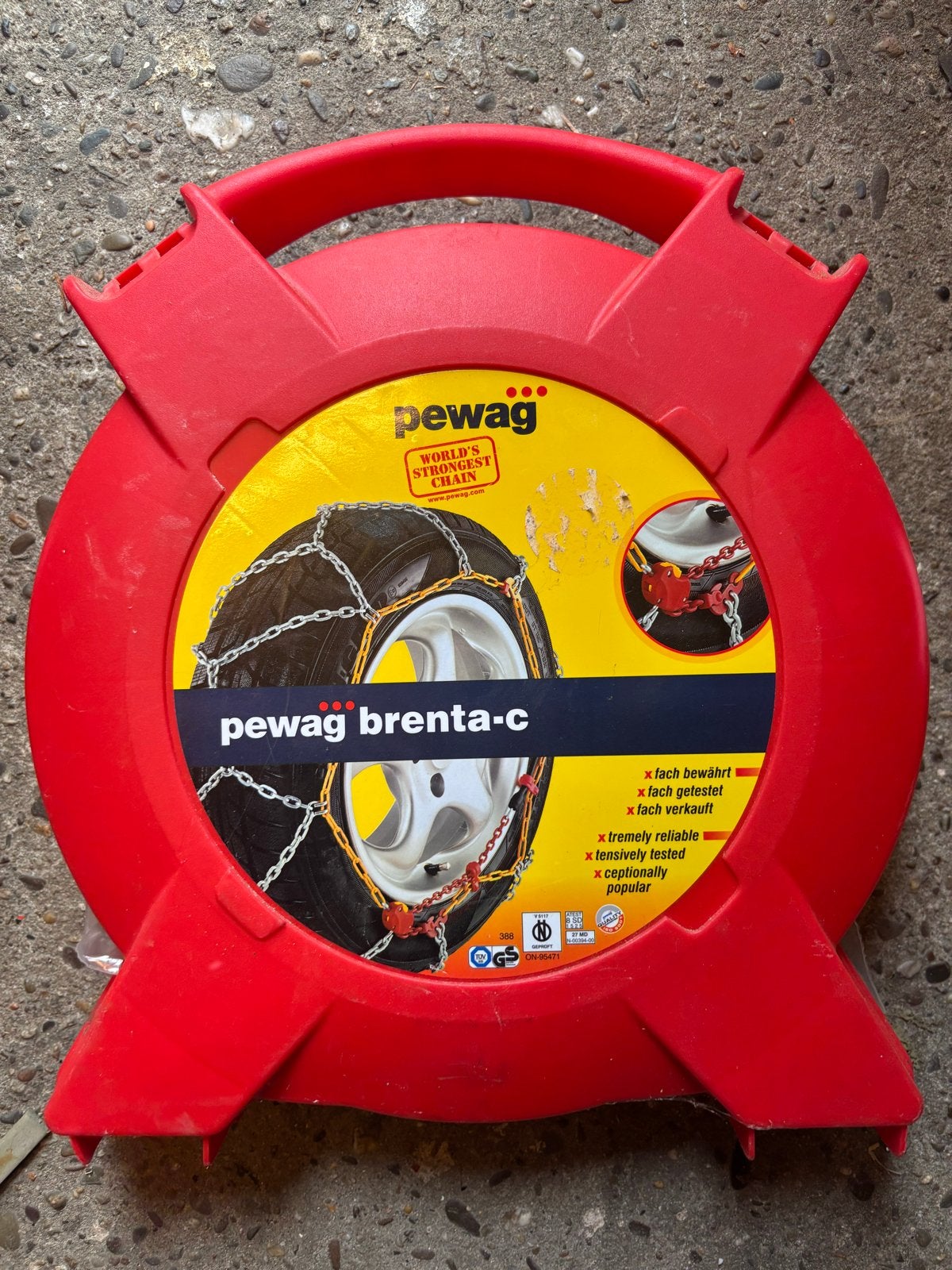 Pewag Brenta-C sneeuwkettingen XMR 67, Auto diversen, Ophalen of Verzenden, Gebruikt