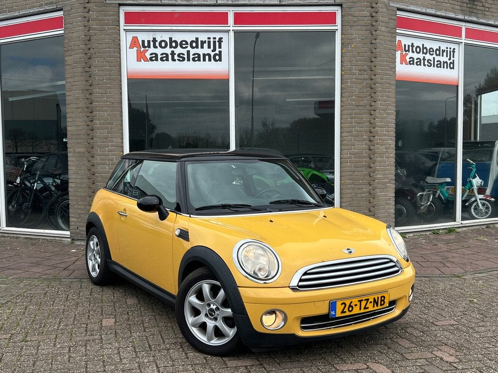 Mini Mini 1.6 Cooper Chili - Leder - Pano - Clima - 2007, Auto's, Voorwielaandrijving, Gebruikt, 4 cilinders, 4 stoelen