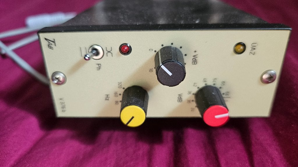 microfoonvoorversterker/mic pre amp TAB v376b, Ophalen of Verzenden, Zo goed als nieuw, Audio