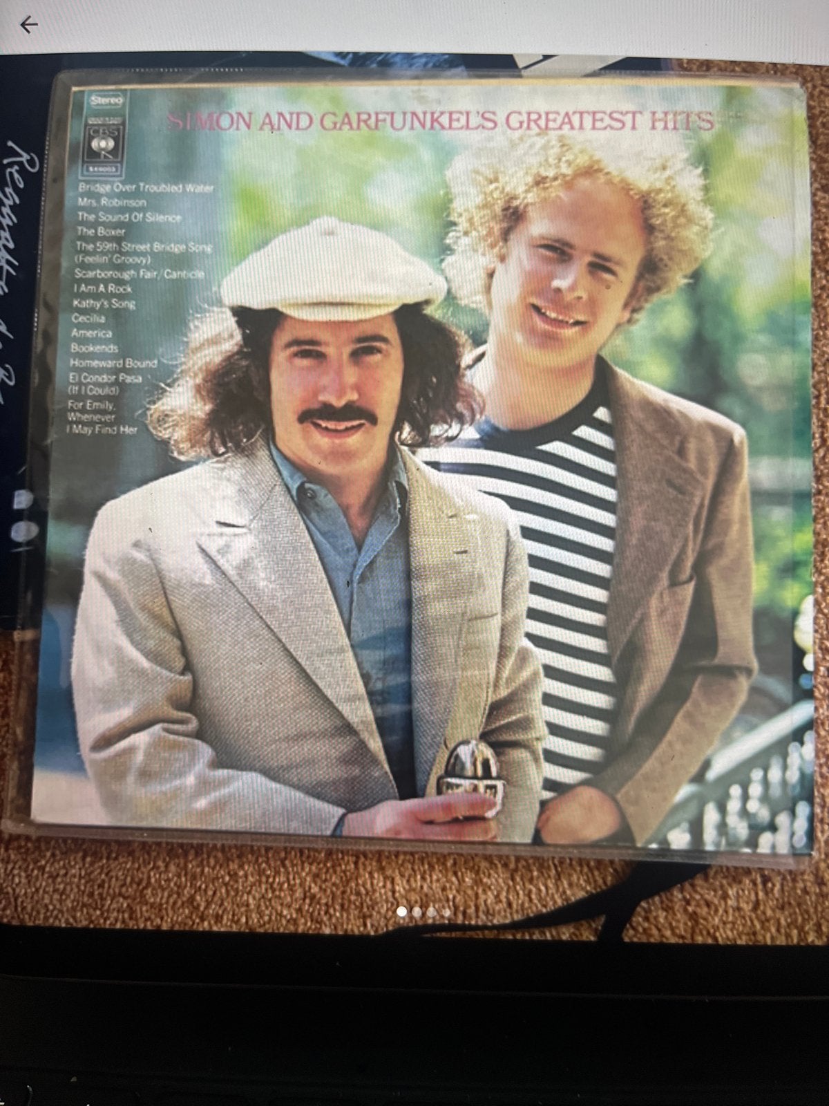 Simon and Garfunkel's Greatest Hits LP, Cd's en Dvd's, Vinyl | Pop, LP, Gebruikt, Ophalen of Verzenden, Complilatie