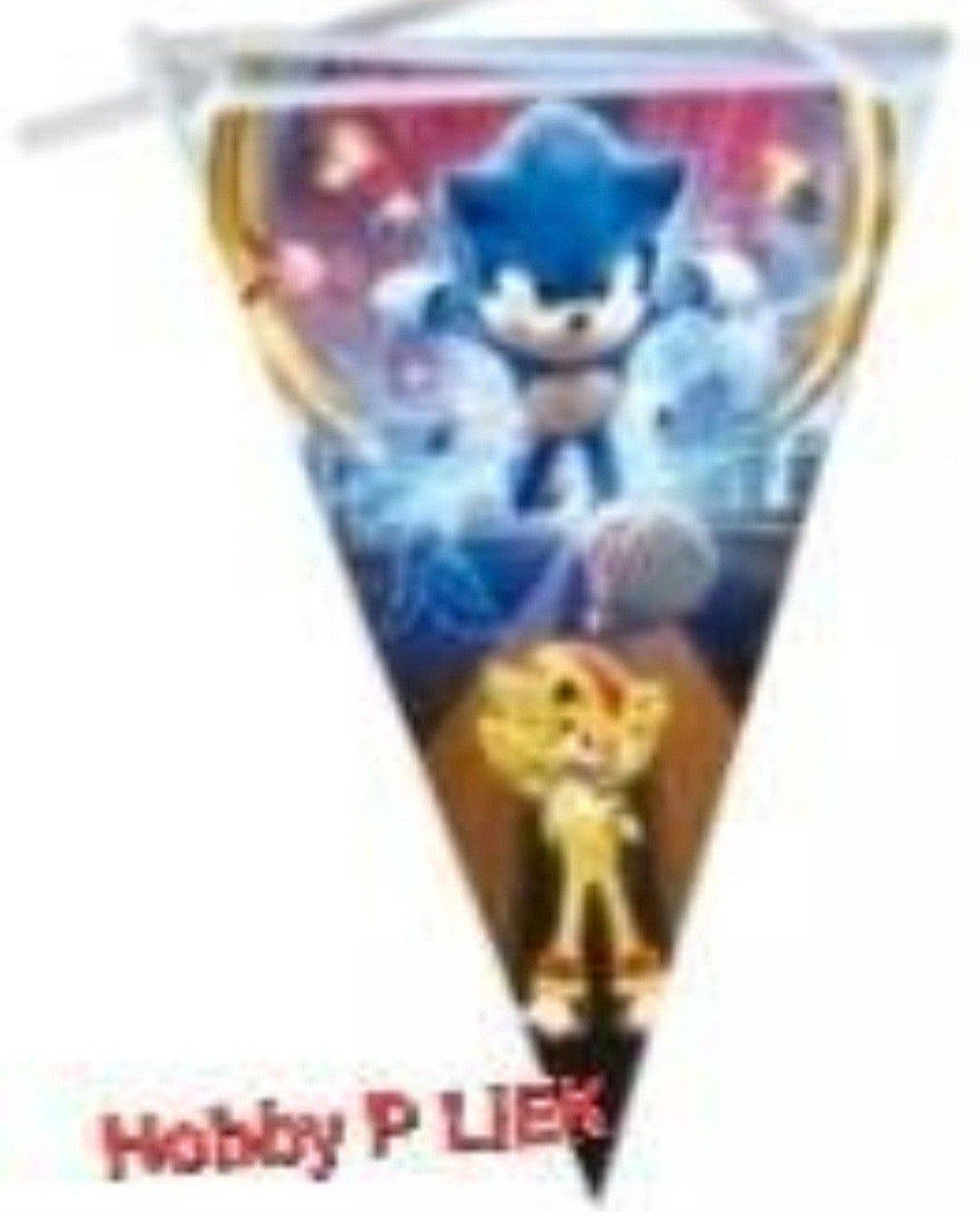 sonic vlaggenlijn nr S465, Ophalen of Verzenden, Nieuw, Versiering, Verjaardag