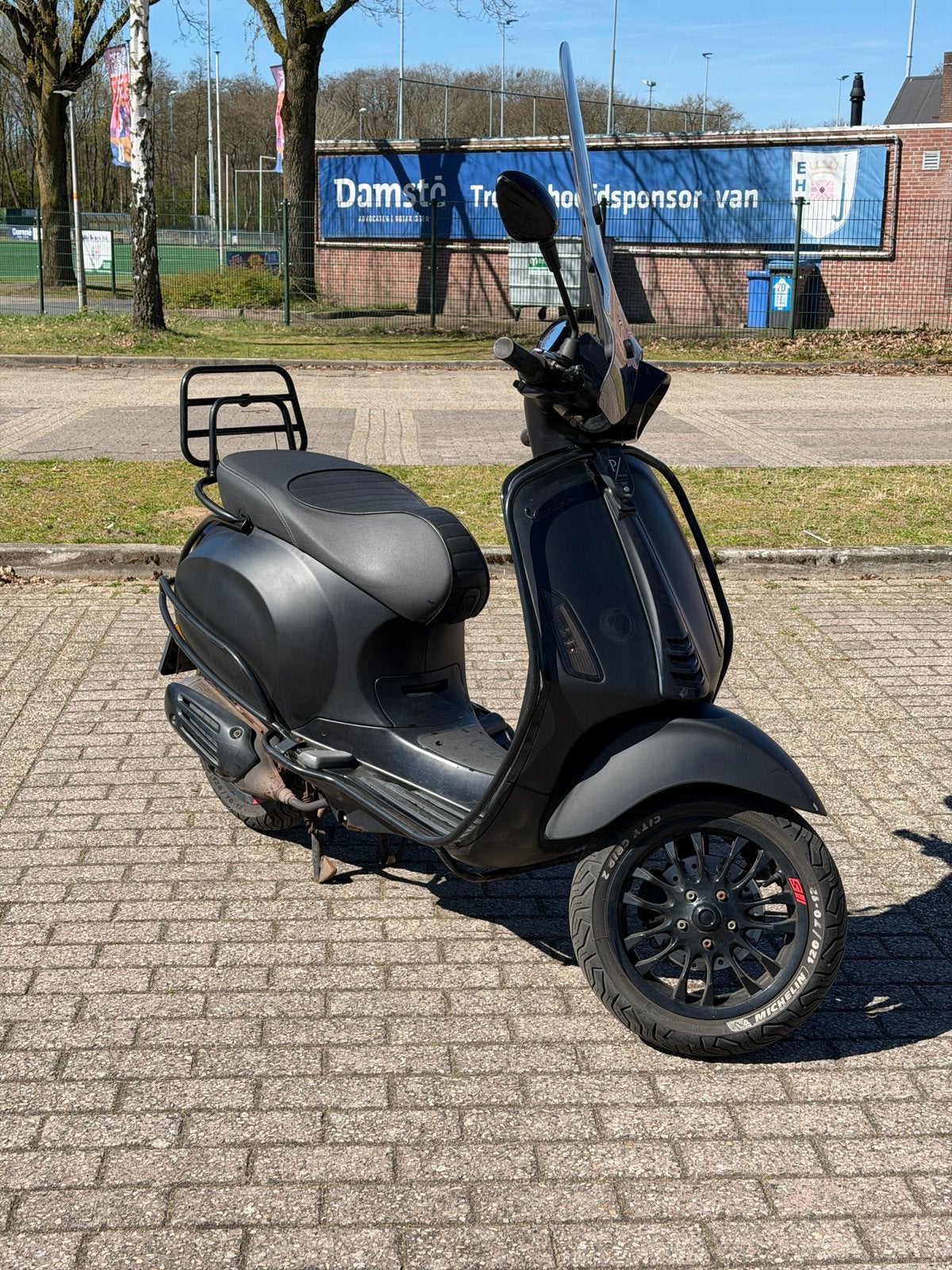 Vespa Sprint 2018 Notte Edtie 17.000 km!, Fietsen en Brommers, Ophalen, Gebruikt, Vespa S, Benzine