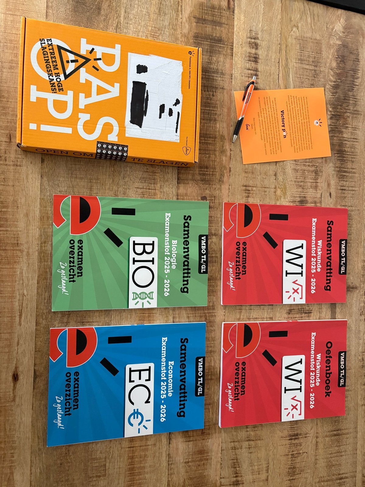 Examenoverzicht boeken VMBO TL/GL - Samenvattingen & Oefen, Ophalen of Verzenden, Beta, Zo goed als nieuw, LBO