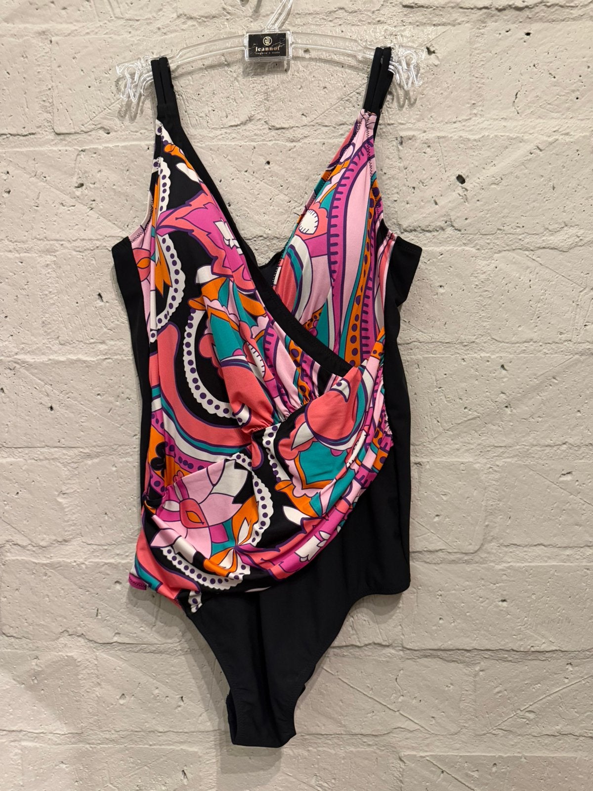 David badpak 44/ XXL NIEUW!! Nu €35, Kleding | Dames, Ophalen of Verzenden, Nieuw, Zwart, Badpak