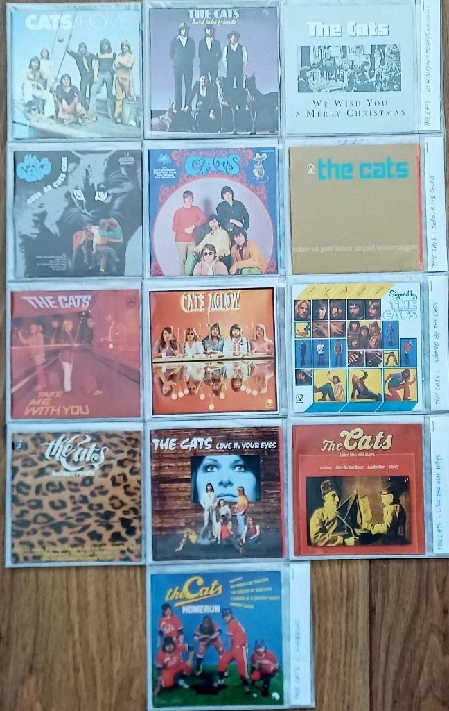 13 x CD: The Cats - verschillende Cd's, Cd's en Dvd's, Gebruikt, Remastered, Album, Verzenden