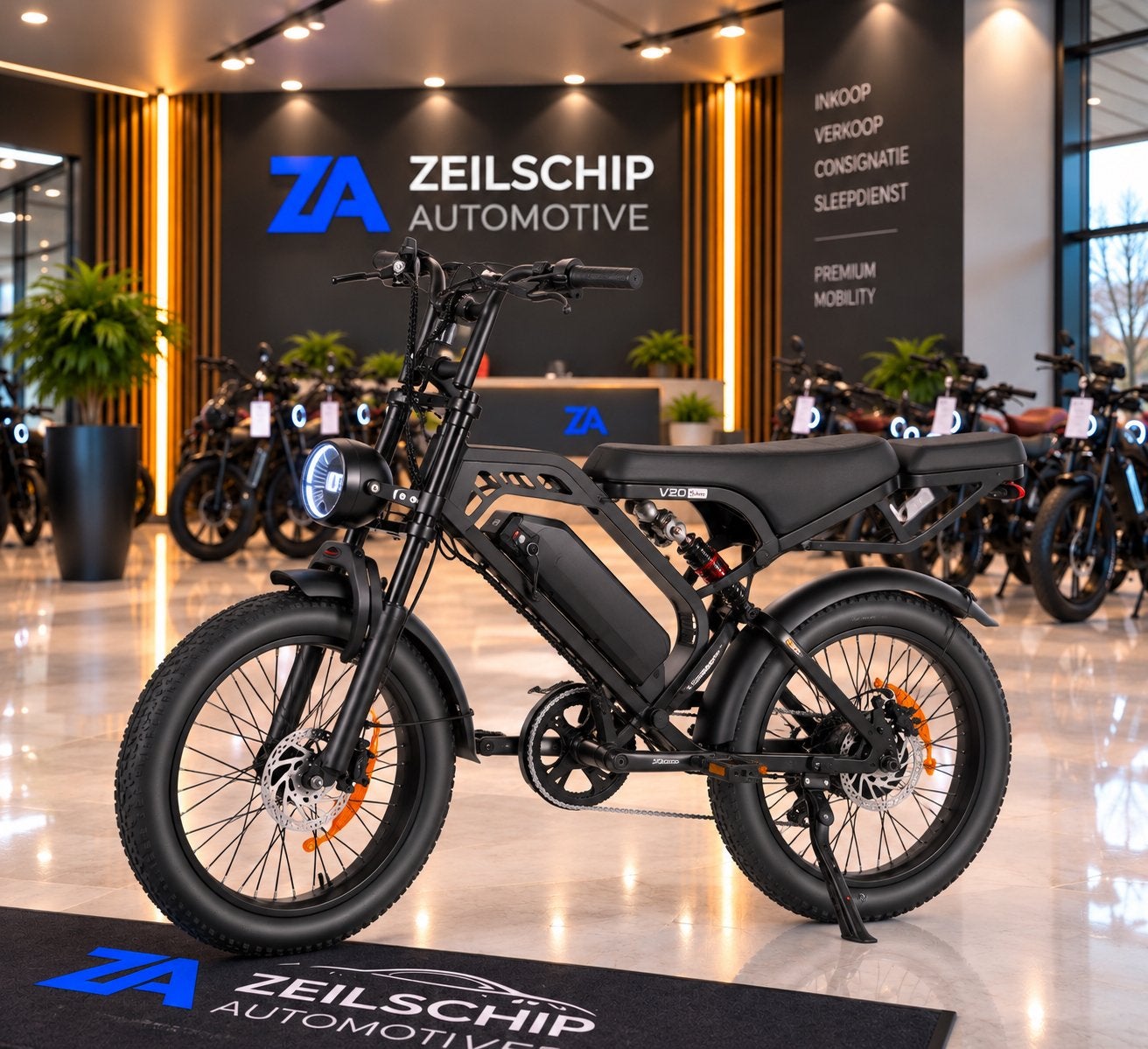 Fatbike V20  Pro - Elektrische Fiets - E-bike - Alarm -Nieuw, Overige merken, Info@zeilschipautomotive.nl, Nieuw, Ophalen of Verzenden