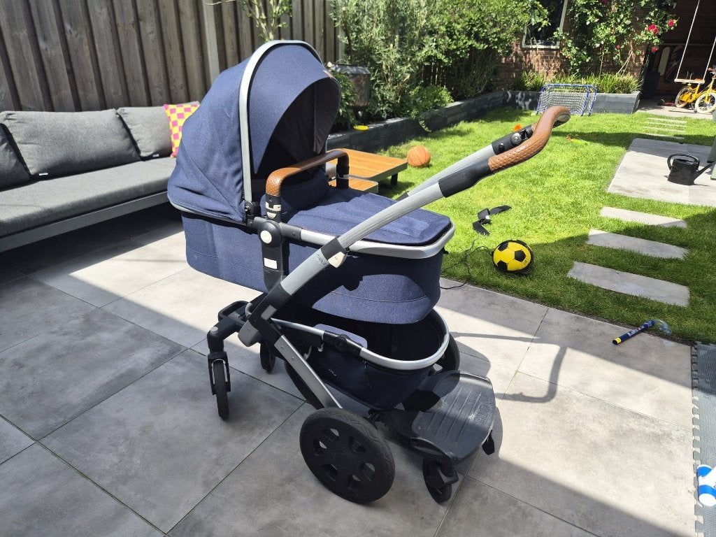 Joolz Geo 2 kinderwagen met reiswieg en veel accessoires, Gebruikt, Combiwagen, Met reiswieg, Ophalen