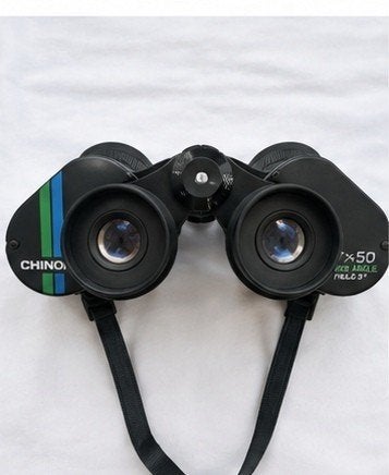Chinon verrekijker Wide Angle, Gebruikt, Minder dan 8x, Met hoes of tas, Porro (met knik)