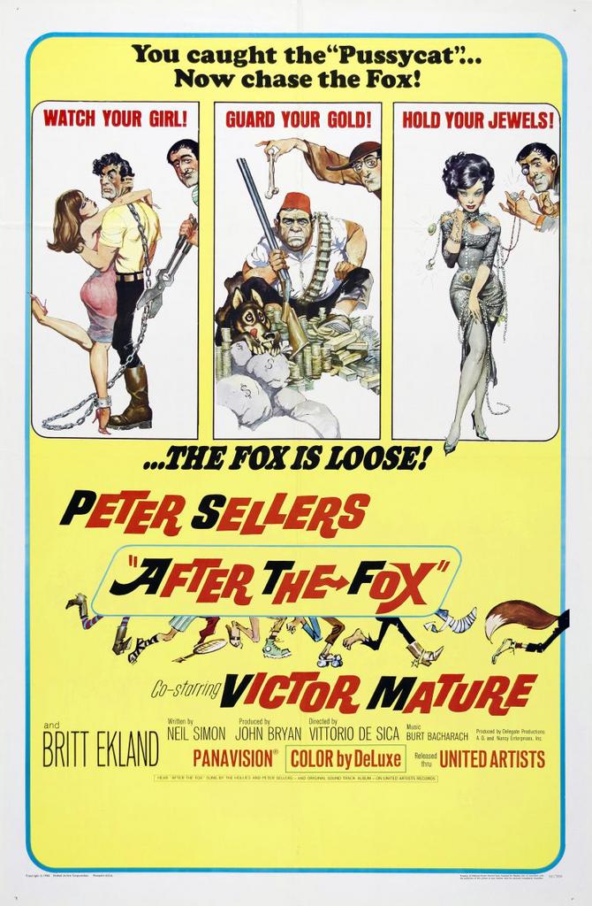 After the Fox, Peter Sellers, Britt Ekland, Martin Balsam., Ophalen of Verzenden, Zo goed als nieuw