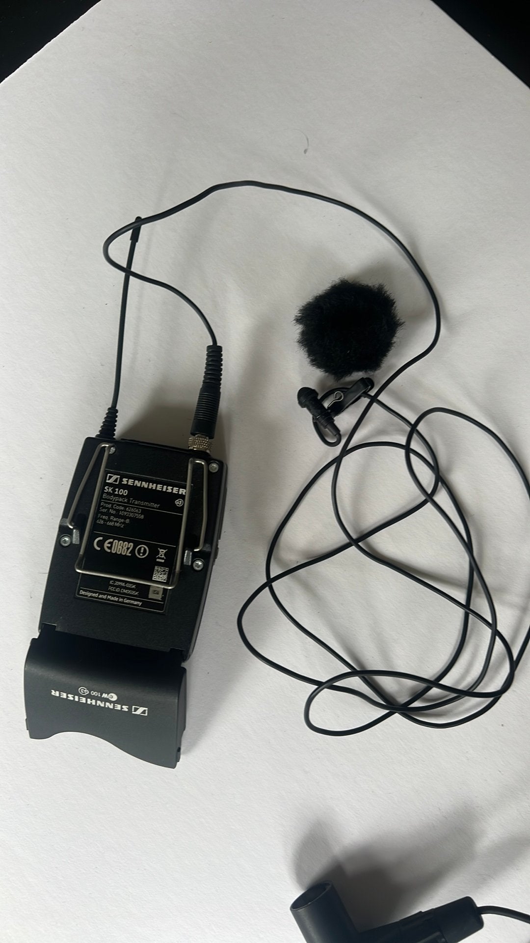 Complete Sennheiser EW 100-ENG G3 set (B-Band, Legaal), Ophalen, Gebruikt